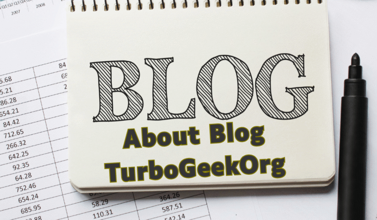 Blog TurboGeek.org: The Ultimate Destination for Tech and Gaming Enthusiasts