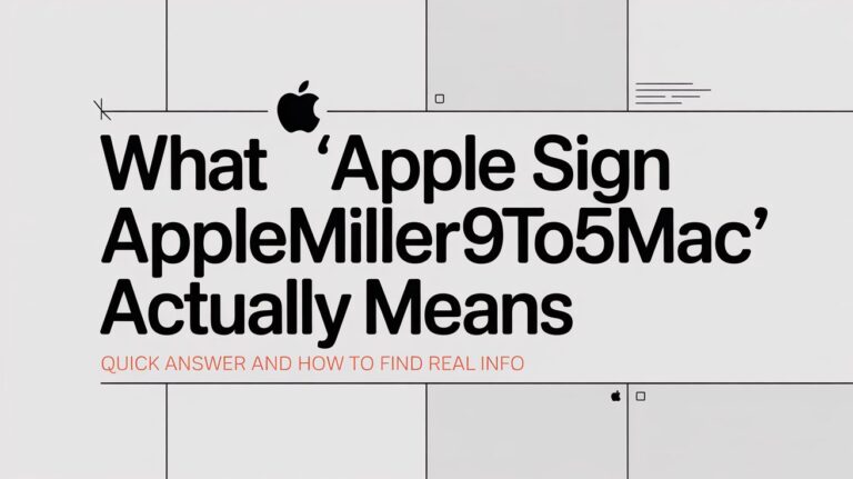 Apple Sign Agreement: What 9to5Mac Reveals About the Future of the App Store