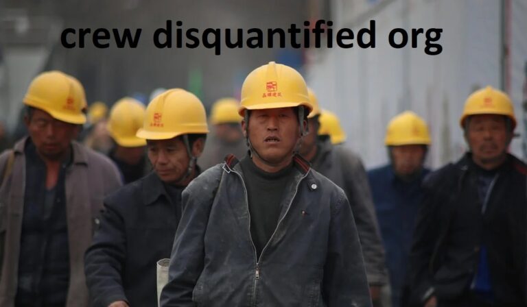 Crew Disquantified Org