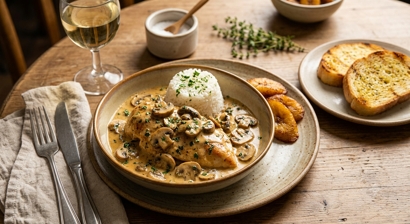 Best Pollo al Champignon Near Me