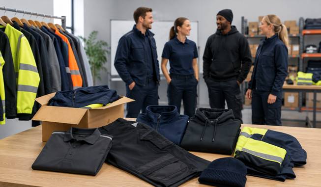 personalised workwear bundles
